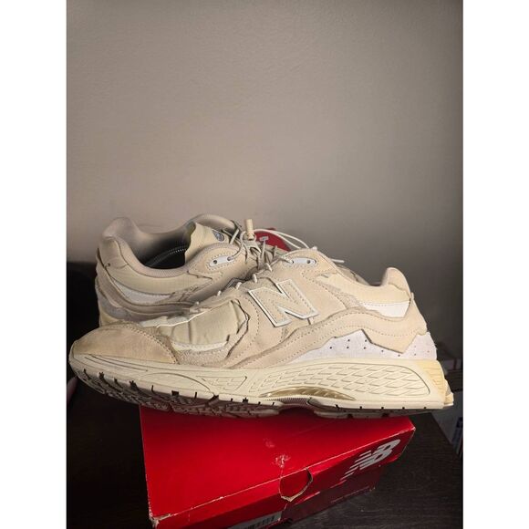 Men's Size 12 New Balance 2002R Protection Pack Sandstone Casual Shoes M2002RDQ - Picture 2 of 7